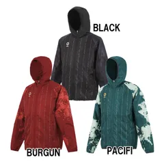 スフィーダ sfida  Presser Thermotect ウインドフルジップパーカー  フットサル サッカー ウインドブレーカー WEAR 22FW (SA22507)、BURGUN