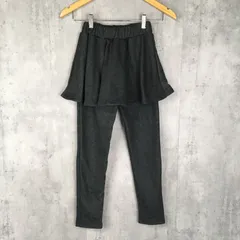 スカッツ レギンス レディース スカート付き 伸縮 ウエストゴム 体型カバー 美脚 スリム 黒 グレー 秋冬 春 シンプル 無地 ストレッチ かわいい きれいめ 楽ちん 着回し 通勤 通学 部屋着 ルームウェア 韓国ファッション [1201]