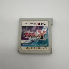 3DS ポケットモンスター Y ポケモン 任天堂 ゲームソフト 動作確認済 [中古]