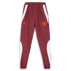 PUMA(プーマ) MCFC マンチェスター シティFC 2023-24 プレマッチ ウーブンパンツ  サッカー レプリカウェア  23AW(772847-11)、(11)オーバジン