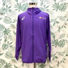 GR1386 asics マウンテンパーカー メンズ パープル XL