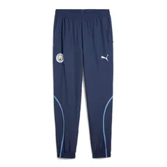 プーマ PUMA  マンチェスター シティFC MCFC PREMATCH ウーブンパンツ  サッカー レプリカウェア  24SS(777581-22)、(22)ブルー