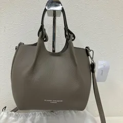 新品未使用品 ジャンニキャリーニ DUAデュア XS 灰色 ハンドバッグ 50%OFF GIANNI CHIARINI ジャンニキアリーニ バッグ 2WAY DUA XS 9718