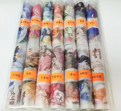 人物PET 14種 バラ売りセット 띵 マット マスキングテープ ロールテープ ダイアリーデコ 黒い狸