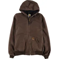 古着 00年代 カーハート Carhartt アクティブジャケット ダックフルジップパーカー メンズM相当/eaa605491