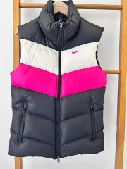 ナイキ カラーブロック ダウン ベスト (サイズS)