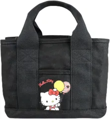 Lelotte ハローキティ グッズ 仕切り トートバッグ クロミ HELLOKITTY ミニトートバッグ サンリオ 大人 (130キティ)