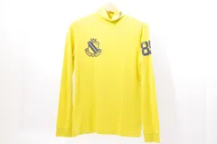 中古 レディース パーリーゲイツ PEARLY GATES 長袖シャツ 1(M) 黄色 イエロー  ハイネック ストレッチ