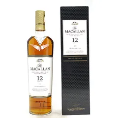ザ マッカラン 12年 シェリーオーク シングルモルト 40度 700ml 正規品 箱付 スコッチウイスキー スペイサイド ^YCMC12J0^