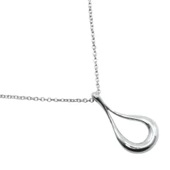 【TIFFANY&Co.】ティファニー オープンティアドロップ エルサ・ペレッティ シルバー925 レディース 2.6g ネックレス