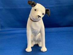 超希少☆ビクターニッパー犬＊勝運戌[青銅製]重量1.2kg 昭和レトロ美品