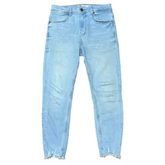 ZARA DENIMWEAR ハイウエスト スキニーデニム ライトブルー サイズ38 メンズM ザラ