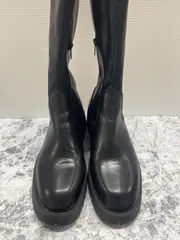 送料無料！！GRL グレイル　ニーハイブーツ　ロング黒　24cm  合皮　#80106MO301