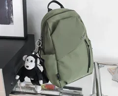 ワンショルダーバッグ レディース メンズ ボディバッグ ミニリュック 斜めがけ 軽量 大容量 通学 通勤 旅行 韓国風 シンプル カジュアル おしゃれ カーキ グリーン 男女兼用 デイリーバッグ [1219]