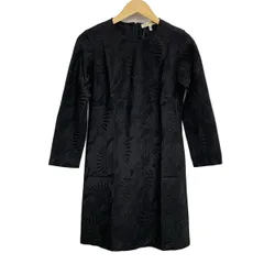 SEE BY CHLOE(シーバイクロエ) ワンピース サイズUSA 2 レディース - 黒 クルーネック/長袖/ミニ