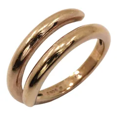 【Folli Follie】フォリフォリ シルバー925 12号 ゴールド レディース 3.6g リング・指輪