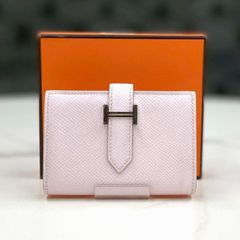 美品 B刻印 HERMES べアンミニ モーヴペール シルバー金具 - メルカリ