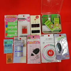 【長期保管品】ミシン針  まち針 など まとめ売り 手芸に  裁縫に 【中古】R561