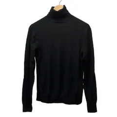 theory(セオリー) 長袖セーター サイズ40 M メンズ 黒 タートルネック