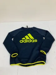 送料無料★adidas アディダス★長袖Tシャツ　トップス★キッズ　子供　150★ネイビー　　#80106szz