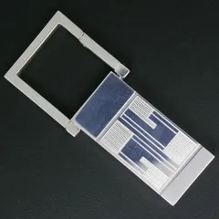 【GUCCI】グッチ ダブルG キーリング シルバー925 ユニセックス キーホルダー