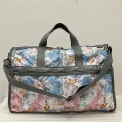 8068　LeSportsac レスポートサック　2way　ボストンバッグ　旅行用バッグ　トラベルバッグ　人魚　マーメイド　宝石　ジュエリー　グレー　パステルカラー　ペールカラー　軽量　レディース　カジュアル　シンプル