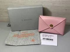 I L BISONTE/イルビゾンテ/カードケース/ピンク/名刺入れ