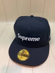 ★ NEWERA × Supreme ニューエラ × シュプリーム MLB TEams Box Logo キャップ 野球帽 59.6cm ブラック 通年