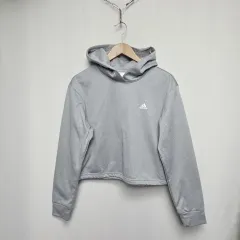 ADIDAS レディース トレーナー クロップド WHO Tシャツ L