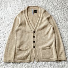 高級素材アルパカ VAN DER STRAETE ボーダー 長袖ニット アンデス 