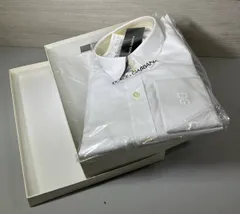 DOLCE＆GABBANA/ドルチェ＆ガッパーナ/長袖シャツ/ドレスシャツ/ホワイト