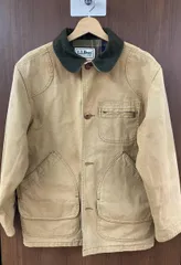 L.L Bean／エルエルビーン／ハンティングジャケット／90s／ヴィンテージ／Sサイズ／カーキ／色落ち有り／メンズ