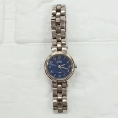 CITIZEN Eco-Drive fill E030-K16521 ソーラー 腕時計 アナログ ブルー レディース 稼働品 AFM1-1