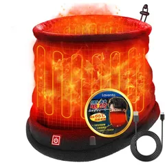 [Lavento] ネックウォーマー 電熱 メンズ 冬 【最高65℃持続発熱・360°全域速暖】【10秒速暖・三段階調温】 電熱ネックウォーマー 電熱マフラー 防寒 極暖裏起毛 大きいサイズ USB給電 ヒーター内蔵 手洗い可 調節コードつき 超長連続使用 1
