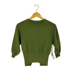 エヌナチュラルビューティーベーシック N.NATURAL BEAUTY BASIC 21AW バックボタンスリットニット レディース JPN：M 