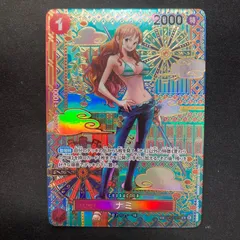 ワンピース ナミ OP01-016 R SP スペシャルカード 和柄 パラレル A001
