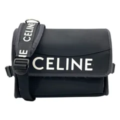 セリーヌ CELINE トレッキングメッセンジャー ブラック キャンバス