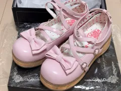 Modo モード ロリータ 厚底 靴 39サイズ ピンク 245