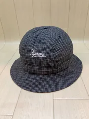 ★ Supreme シュプリーム Plaid bell hat ハット 帽子 チェック柄 ストリート グレー 通年
