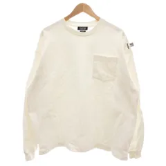 ノーティカ NAUTICA ヴィンテージコレクション TOO HEAVY ポケットTシャツ ロンT 長袖 XL クルーネック 白 ホワイト /GV