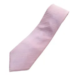 バーバリーブラックレーベル BURBERRY BLACK LABEL ネクタイ レギュラータイ レジメンタルストライプ ビジネス シルク ピンク 1127