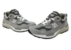 ニューバランス new balance 24年製 U992 ローカット スニーカー ABZORB SBS ランニング シューズ 灰 U992GY メンズ靴 スニーカー グレー 26.5cm 104S-1117