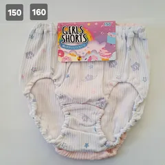 【150㎝】【160㎝】【2枚組】ショーツ女の子　 ガールズショーツ　女児下着　可愛いショーツ　柄入りショーツ　綿ショーツ　小学生　下着　中学生