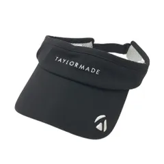TAYLOR MADE テーラーメイド  サンバイザー  ブラック系 フリー(55-57cm) [240101577015] ゴルフウェア ストスト