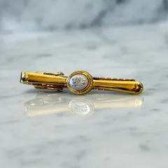 美品 BURBERRY バーバリー ネクタイピン GOLD ゴールド シルバー ホース