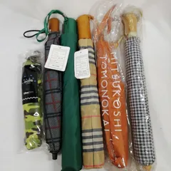 【未使用品】折りたたみ傘 6本 いろいろ まとめ売り♪ 日常に 贈り物に 長期保管品   Q563
