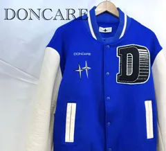 DONCARE ドンケア スタジャン ブルー ホワイト ウール XL メンズ ファッションのサムネイル