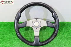 MOMO RACE タイプ D35 ステアリング ハンドル ボス付 (KBA 70116)◆取外 HE21S◆ /No,14198