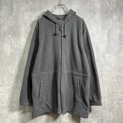 【良品~綺麗】90's，Lands' End｜ランズエンド，フリースフルジップパーカー，メキシコ製，生地アメリカ製，POLARTEC｜ポーラテック