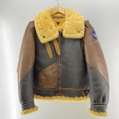 【中古】Buzz Rickson's B-3 フライトジャケット ブラウン サイズ38 バズリクソンズ[24]のサムネイル